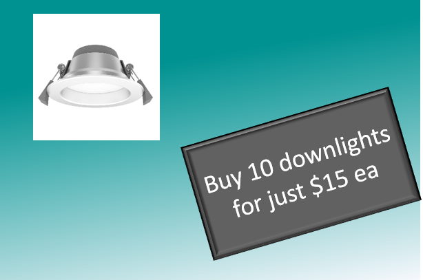 Downlight tile for front page