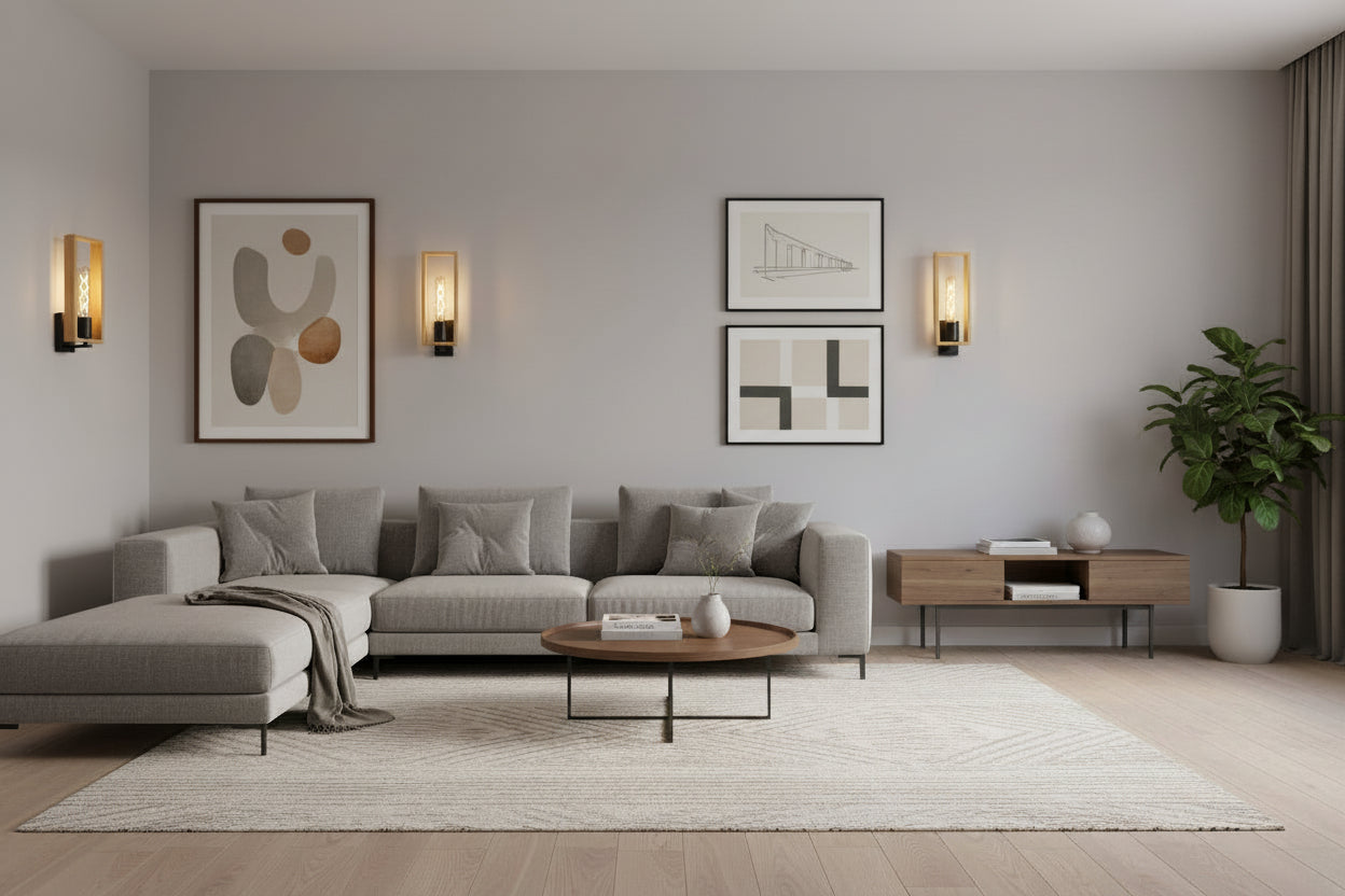 Littleton Wall light in wood
