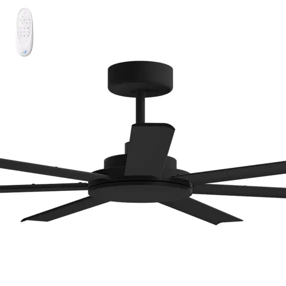 Alulu 80" Ceiling Fan-Black