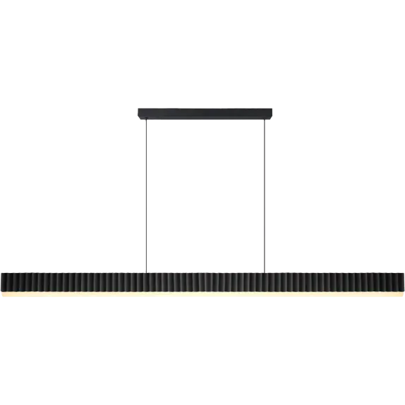 Prinia linear pendant light  Black 1500mm