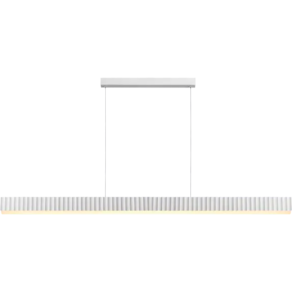 Prinia linear pendant light  Black 1500mm
