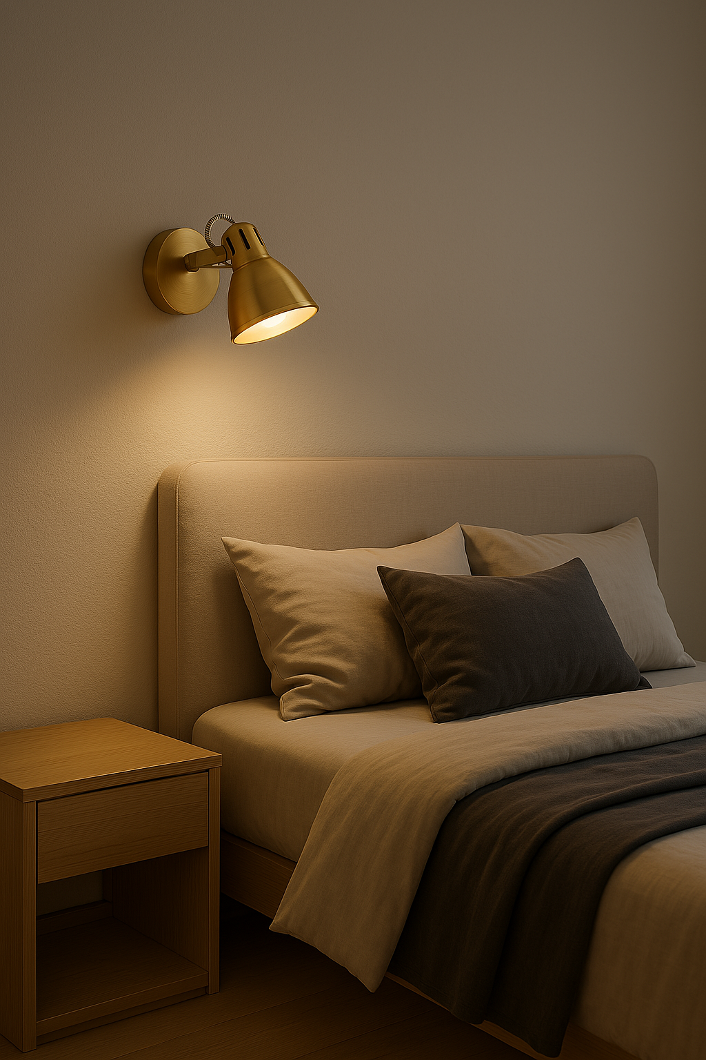 Seras Spotlights - Brushed Brass