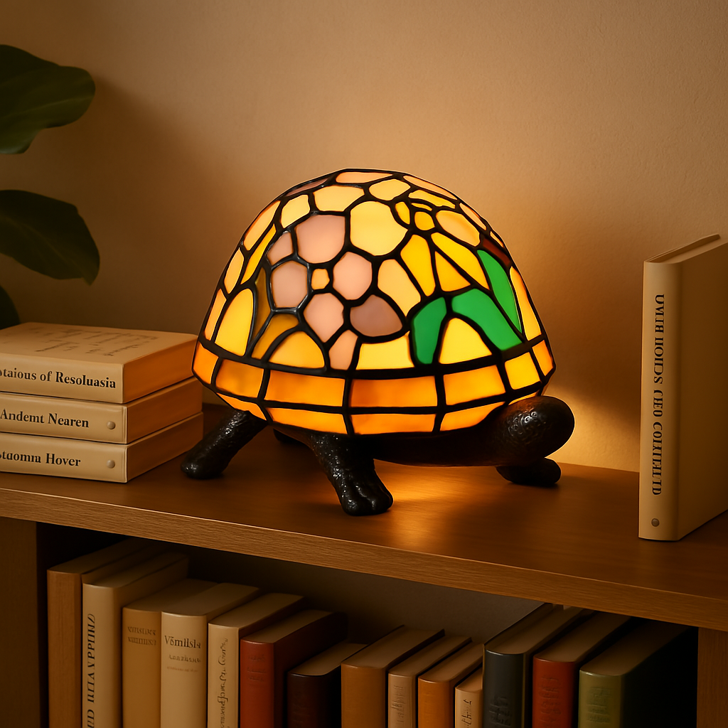 Rose Turtle Lamp (GGTL-816-QN07)