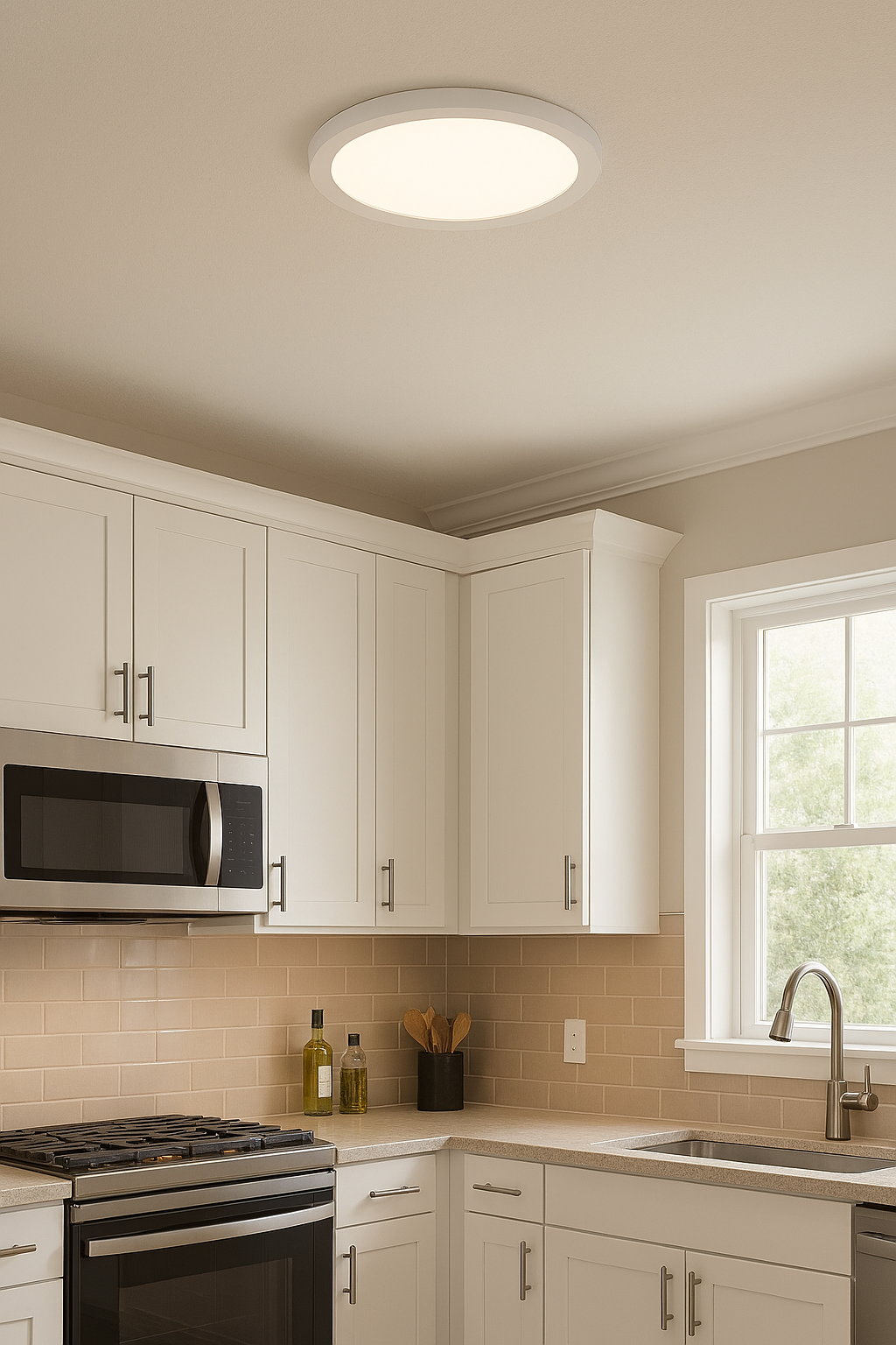 Oden CCT LED Oyster Light