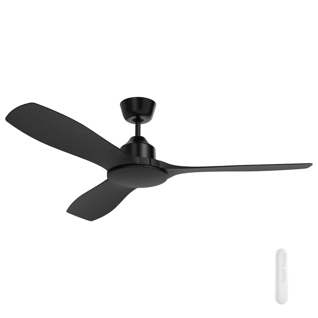 Raptor Ceiling Fan - Black No Led