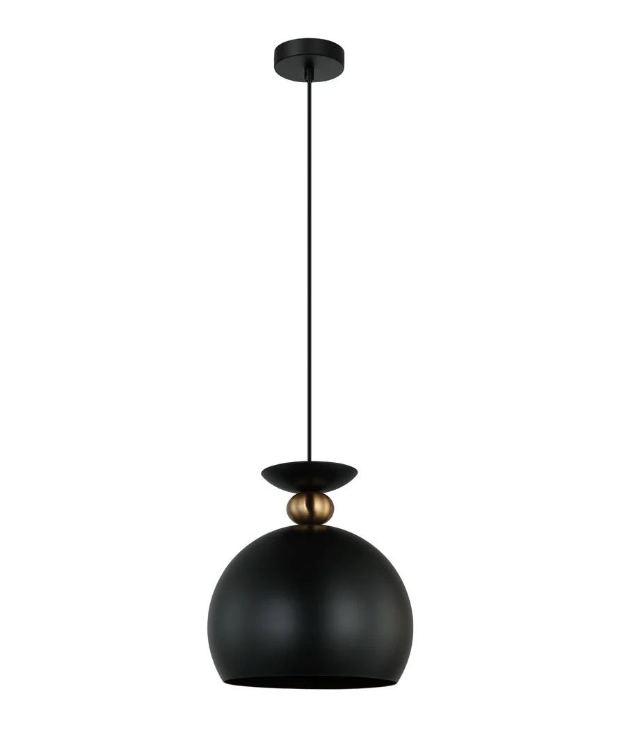 Kansi4 Black/Brass Pendant Light