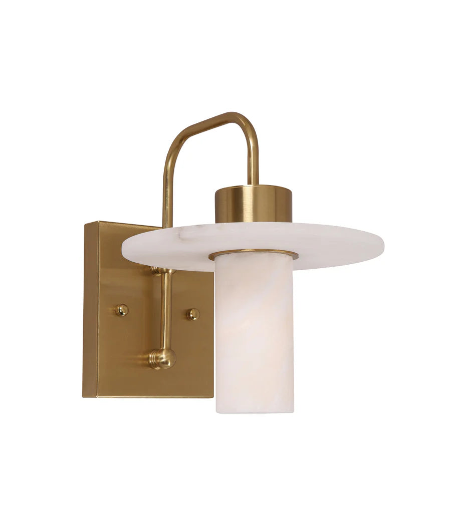 Lucerna-W1 Brass Wall Light