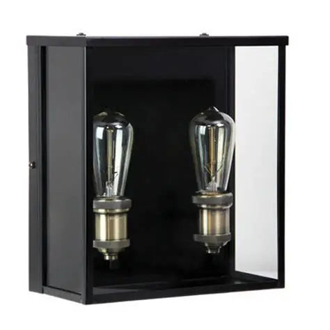 Oakland 2 Exterior Wall Light - Black