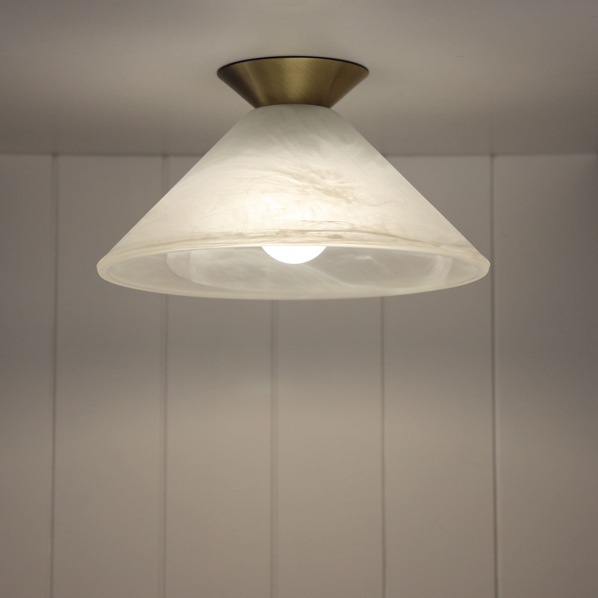 Vamp Glass DIY Light Fitting