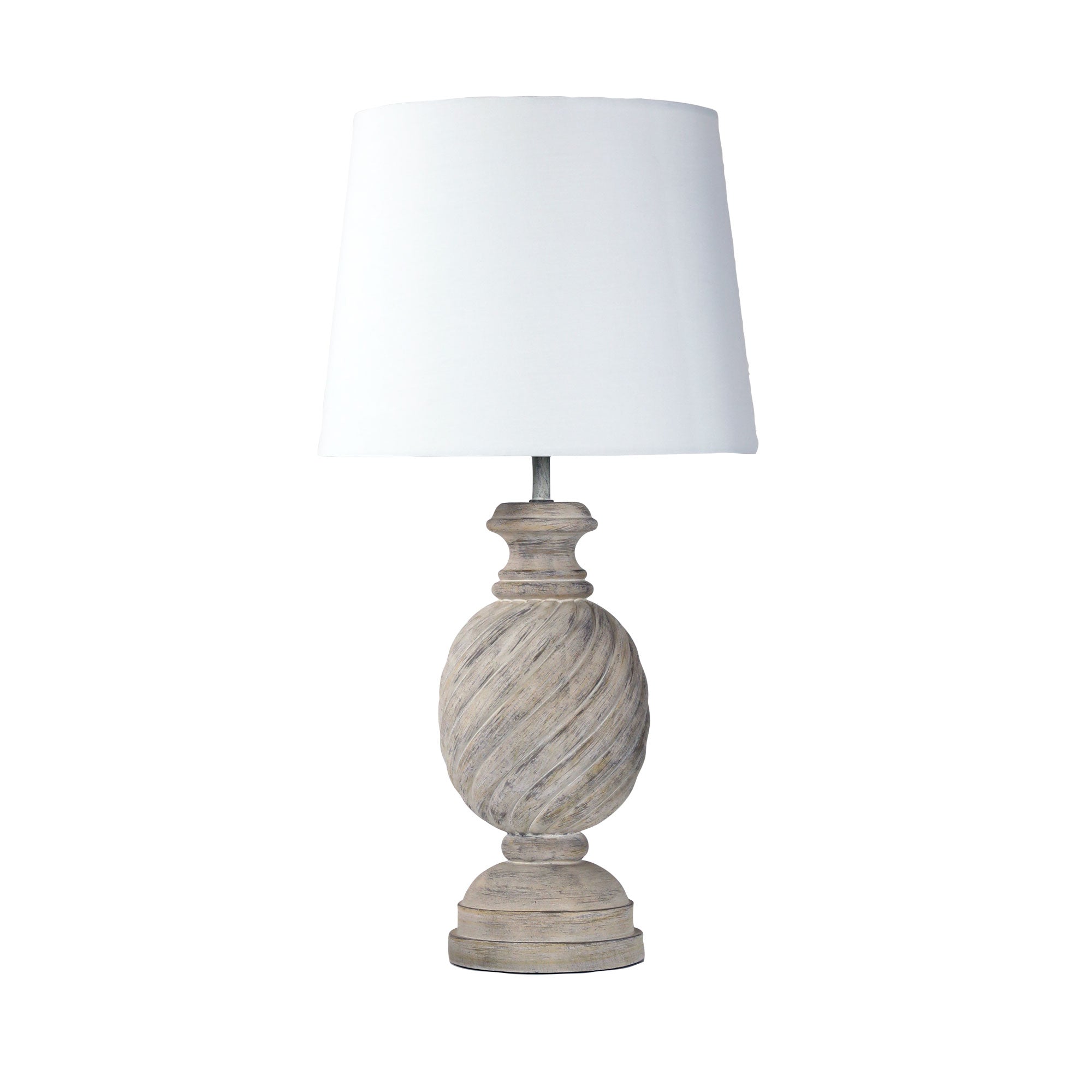 CARLISLE RESIN TABLE LAMP