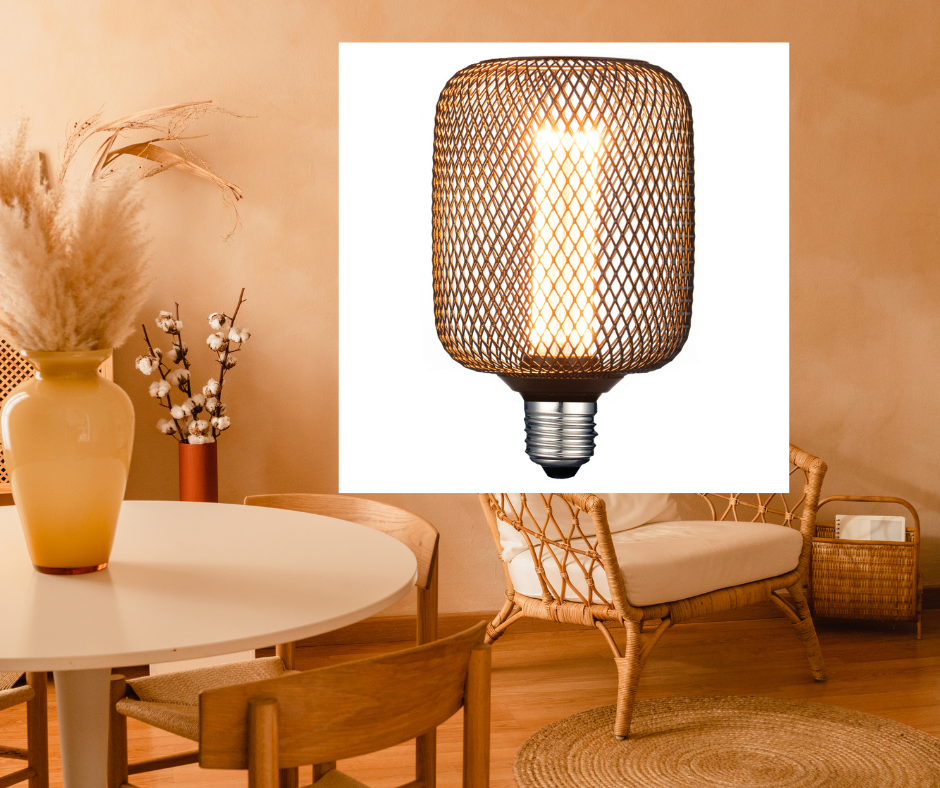 LED Vintage Decorative Globe Cylinder