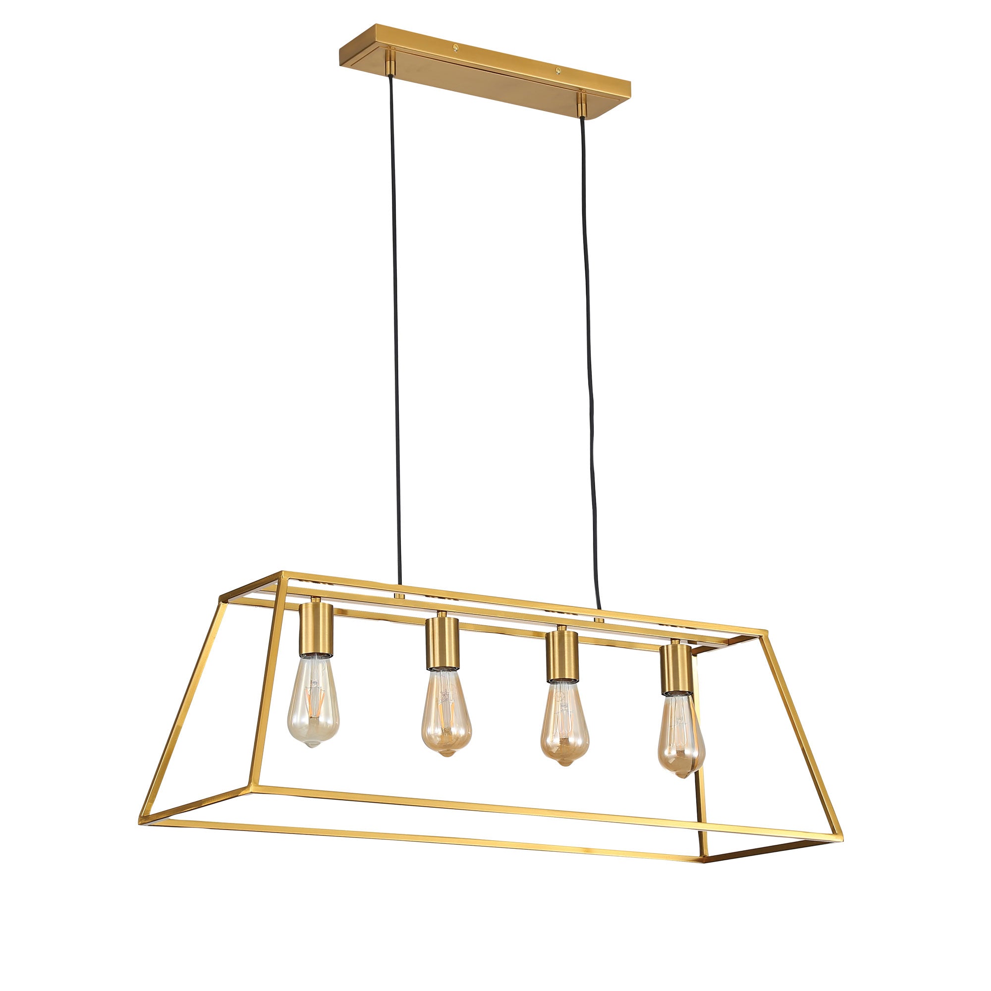 Wainscott Pendant - Satin Brass