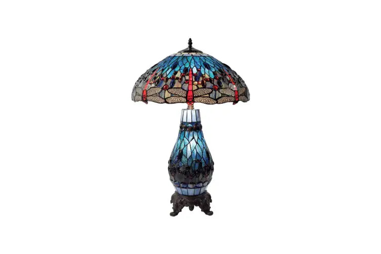 Dragonia Table Lamp Blue - GGTL-N18018