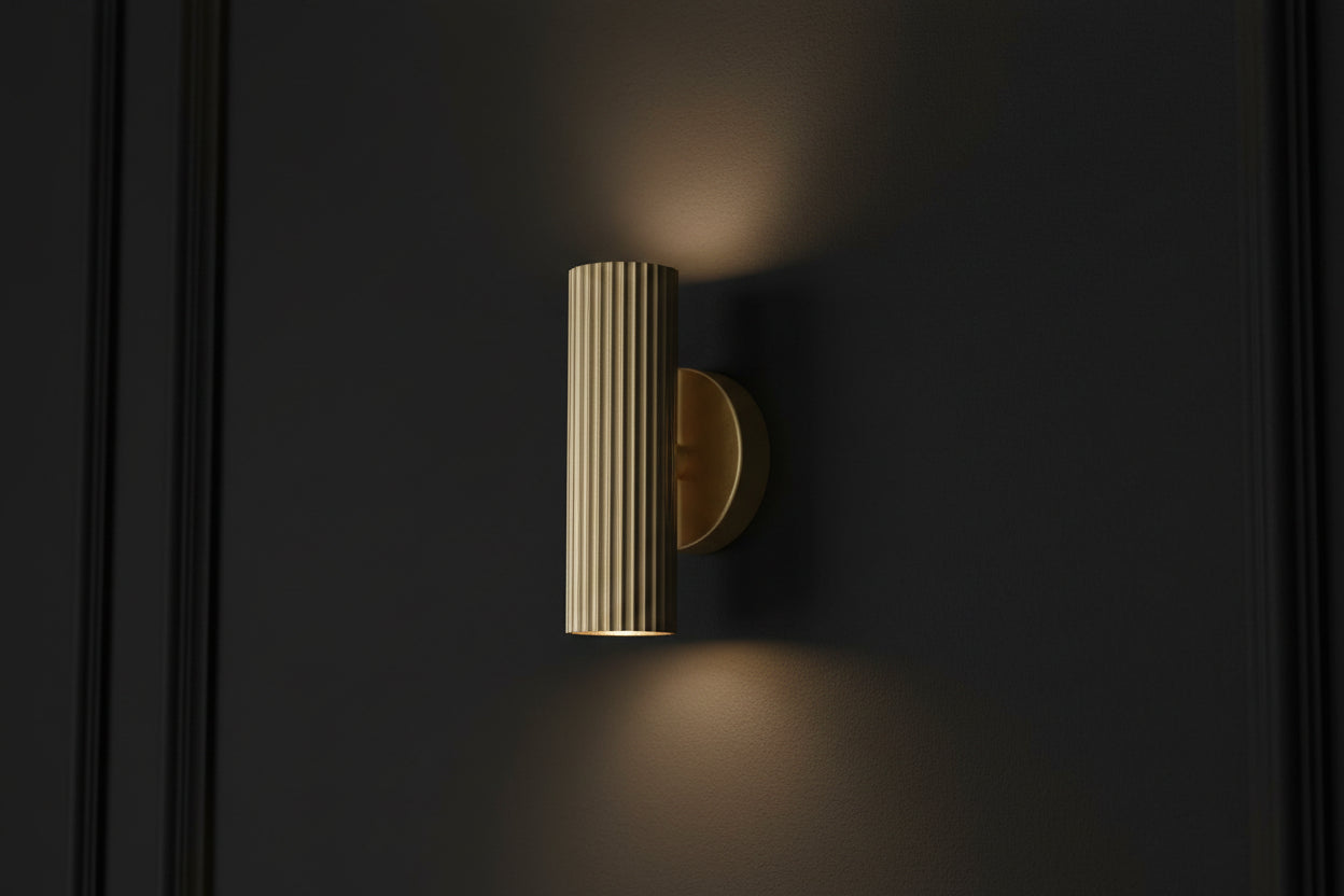 Portillo wall light matt-gold