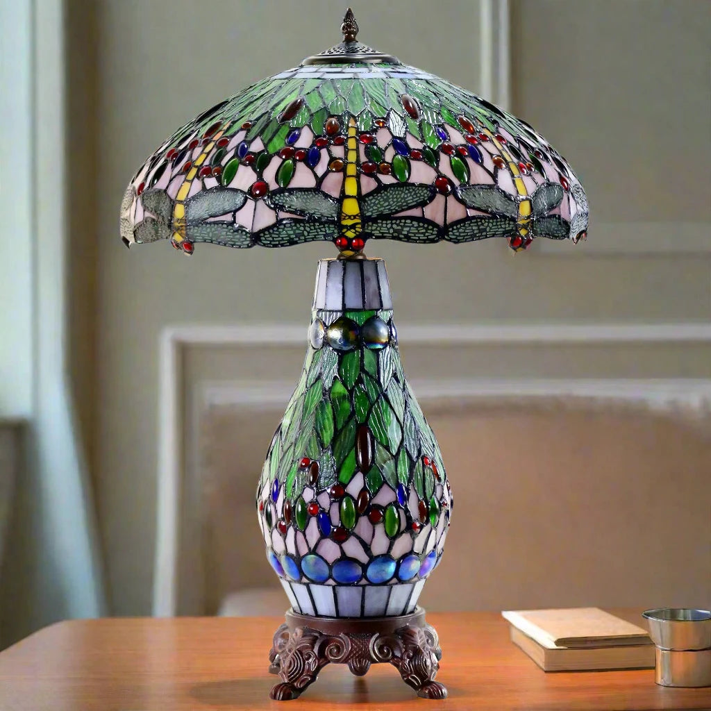 Dragonia Table Lamp Blue - GGTL-N18018