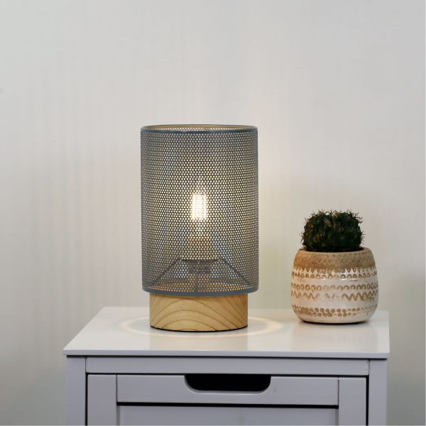 Lenny Table Lamp - Grey