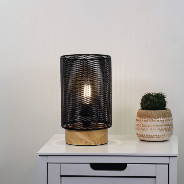Lenny Table Lamp - Black