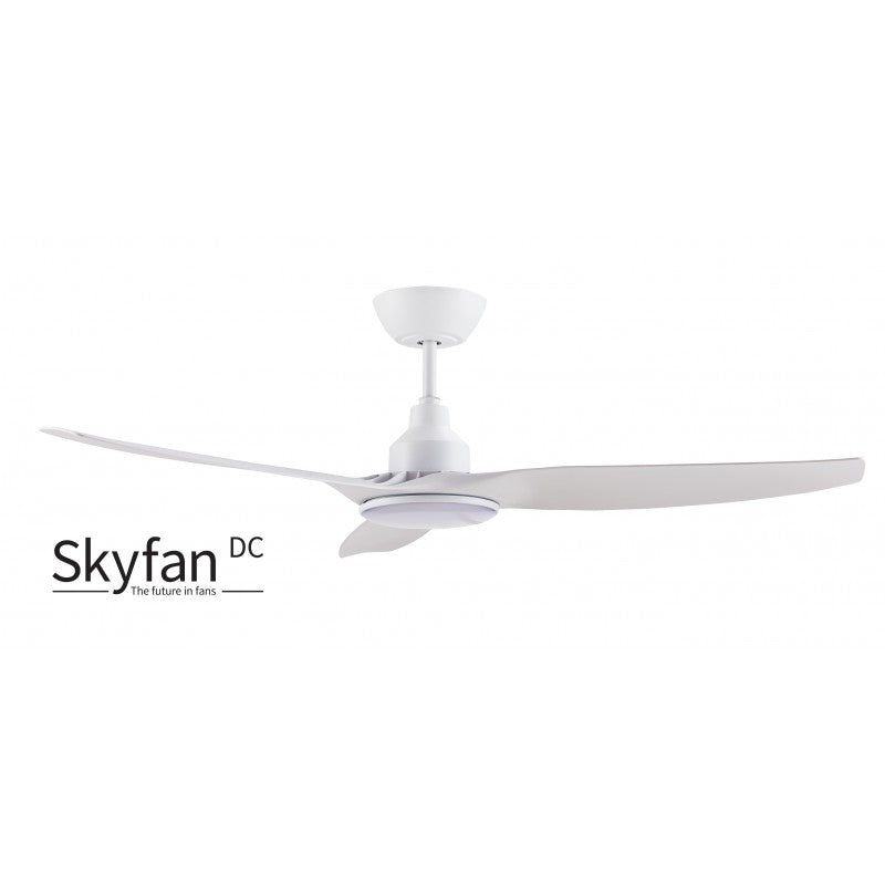 Skyfan 1200 DC 3 Blade White with LED light
