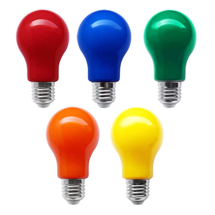 Coloured GLS LED 3w Globes