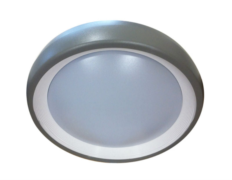 Lanark Round Exterior LED Bunker Light