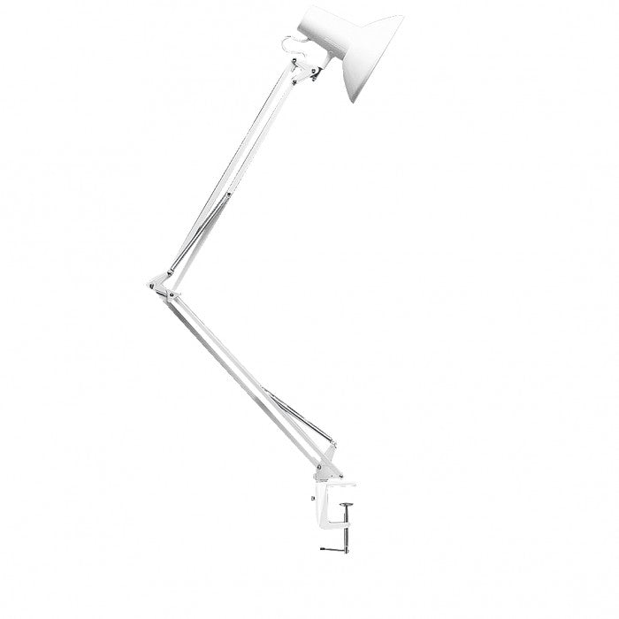 Equipoise Desk Lamp Clamp Base White and black