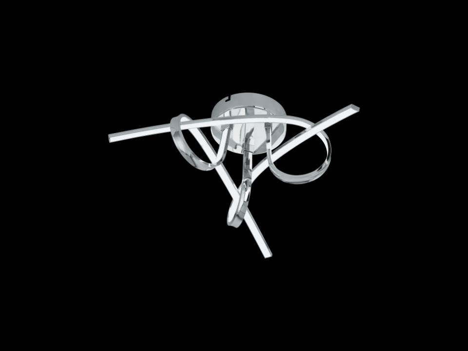 Selvina LED CTC light fixture in chrome