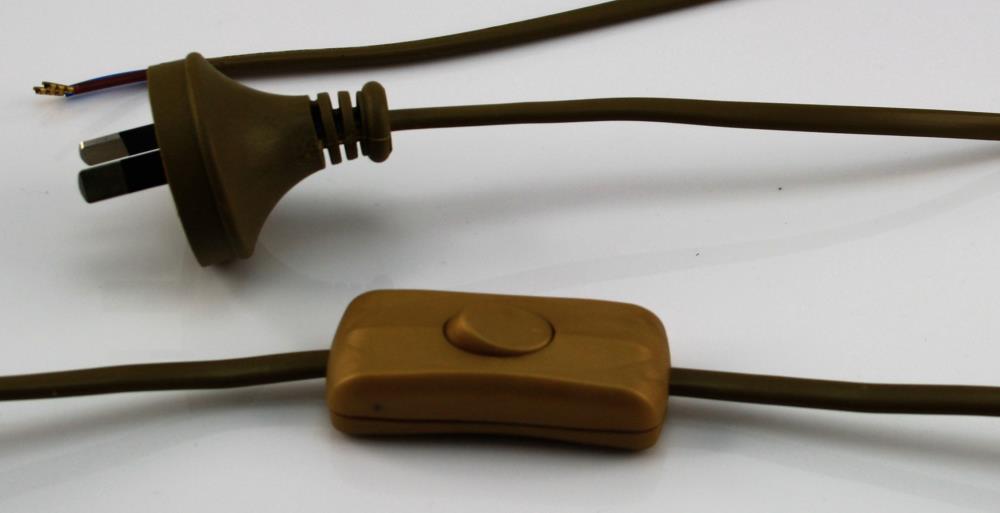 Table / Floor Lamp Flex & Plug Leads