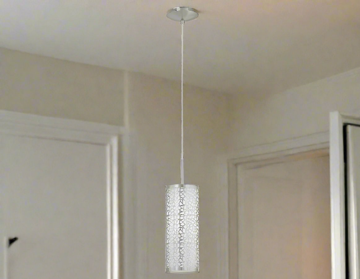 Almera Steel & Glass Pendant