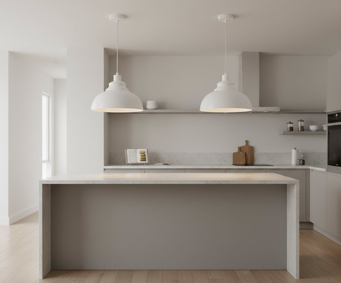 Risto Pendant Light - White