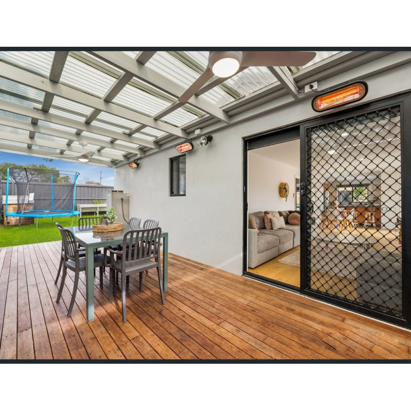 Sunburst 1000w patio or bathroom heater